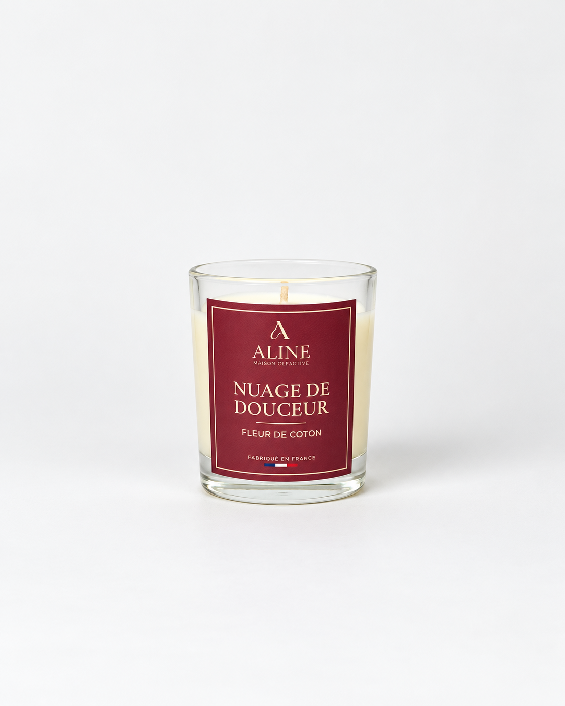 Bougie parfumée Nuage de Douceur en petit pot (60 g) – Maison Aline