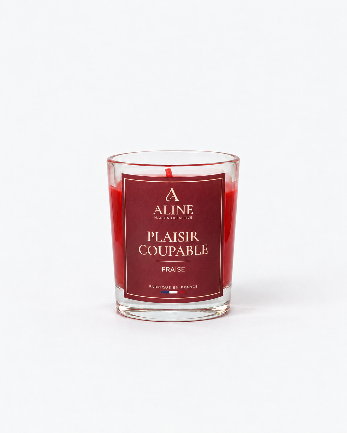 Bougie parfumée Plaisir Coupable en petit pot (60 g) – Maison Aline